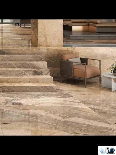 Керамогранит Creto Breccia Viola 80 х 160 см серо - бежевый