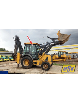 Стекло дверное правое верхнее на John Deere 325J