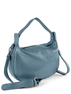 (АРТИКУЛ: 9933/1/22) СУМКА ЖЕНСКАЯ НЕБОЛЬШАЯ, НАТУРАЛЬНАЯ КОЖА, ГОЛУБАЯ, РЕМЕНЬ ЧЕРЕЗ ПЛЕЧО