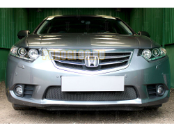 Защита радиатора Honda Accord VIII (рестайлинг) 2011-2013 black