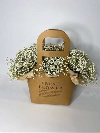 Сумочка с гипсофилой