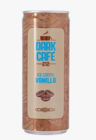 Холодный кофе, DARK CAFE 212, VANILLA, 250 МЛ