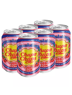 Чупа Чупс Газированный Напиток Бабл Гам 345мл