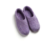 Валяные тапочки сиреневые