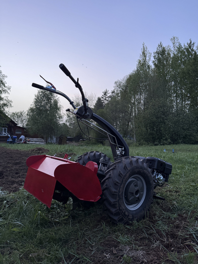 Фреза почвенная ФМН-1 Беларус-09,Агро, активная (ЖЕЛЕЗНЫЙ. корпус КРАСНЫЙ)