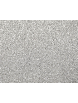 Фоамиран Глиттерный, лист 20х30 см, цвет серебро