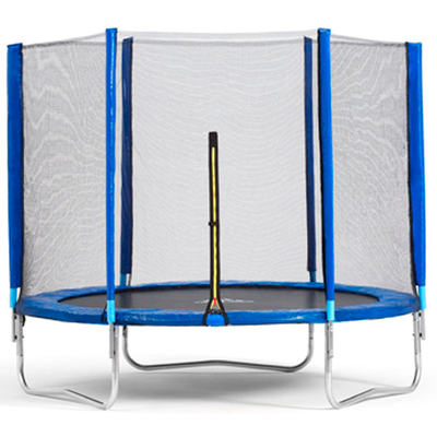 Батут DFC Trampoline Fitness с сеткой 16ft (синий)