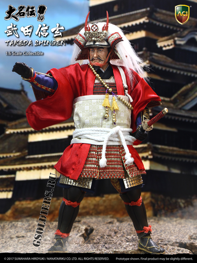 Купить коллекционную фигурку ТАКЕДА СИНГЕН (TAKEDA SHINGEN) ACI Toys от COOMODEL в масштабе 1/6