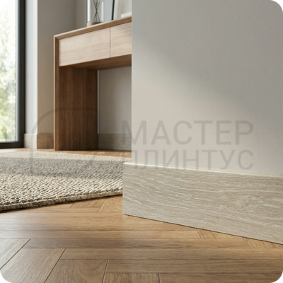 Плинтус МДФ TeckWood 80х10х2150 мм. Дуб плэйт