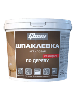 Шпатлёвка по дереву, 1.5кг