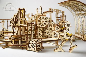 Сборная модель Фабрика роботов UGEARS