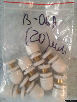 Ролики для душевой кабины эксцентрик одинарный 4шт