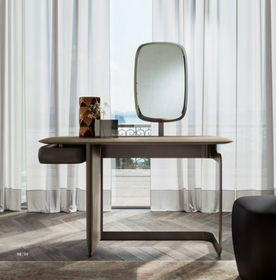 ТУАЛЕТНЫЙ СТОЛ С ЗЕРКАЛОМ ATTICO NUVOLA (L126*P62*H144) АРТ. AT604 GIORGIOCASA