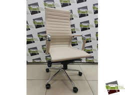 Кресло руководителя Everprof Rio M Экокожа Бежевый