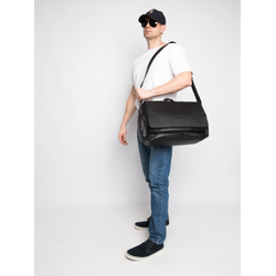 Кожаная мужская сумка Toara black (арт. 5058-61)