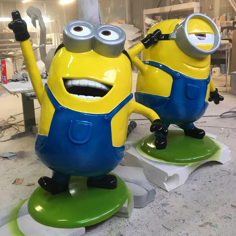 Большие уличные фигуры персонажей для оформления парка