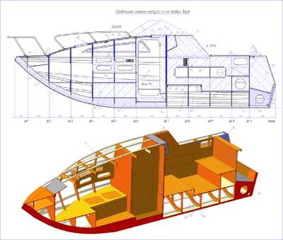 Катер Север 600