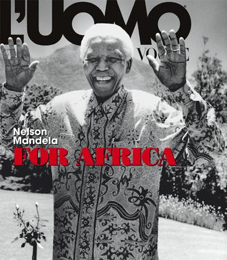 L&#039;Uomo Vogue Issue 395 Nelson Mandela Cover Иностранные журналы Photo Fashion, Intpressshop