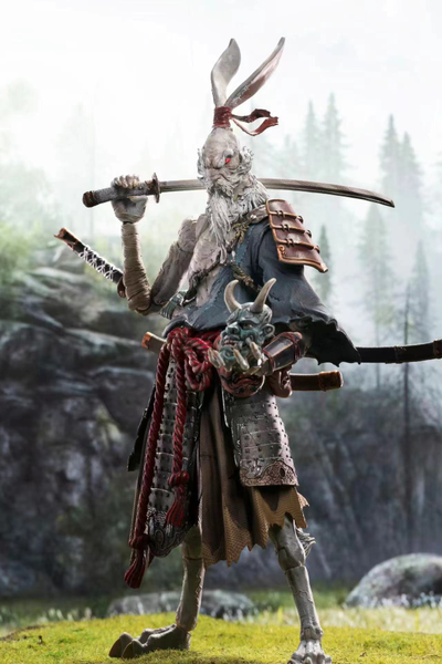 Заяц-самурай - Коллекционная фигурка 1/12 SCALE FuRay Planet Series  Nameless one The Kensai (MU-FP004) - Maestro Union