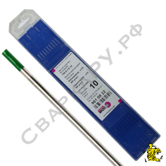 Электрод вольфрамовый Abicor Binzel зелёный WP ф2.0х175мм