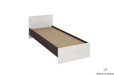 Бася (Басса) КР 555 кровать (900мм) Венге/Белфорт (с настилом)