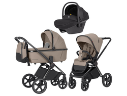 Коляска 3в1 Carrello Ultimo Pearl Beige Chrome 2025 (Nova)