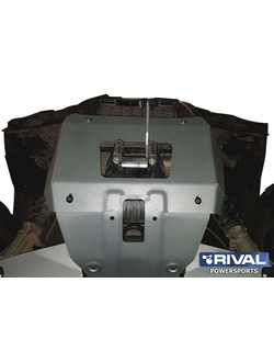 Кронштейн лебедки Rival 444.7406.2 для POLARIS Sportsman 2011- (Сталь) (190*160*130)