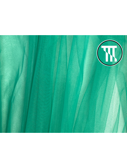 Фатин мягкий, цв. Изумрудный (светлый)