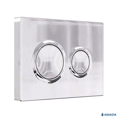 Кнопка AQUAZIA для инсталляции NOVUM O3 (Хром)