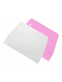 Шпатель "трапеция" (розовый), 13,5*9,5см