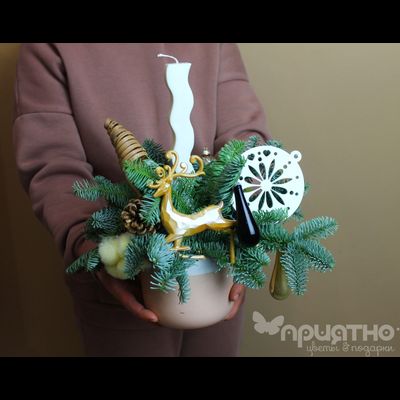 Новогодняя композиция № 1172