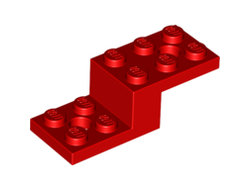 Bracket 5 x 2 x 1 1/3 with 2 Holes, Red (11215 / 6029952)