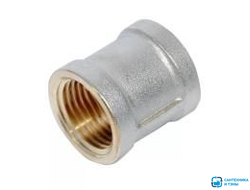 Муфта VIEIR  1" вр/вр никель