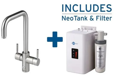 Комбинированная система 4в1 Aquahot ISE F-4N1U-B (Нержавеющая сталь)