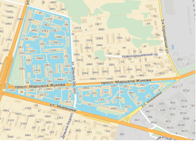 РЕКЛАМА У ПОДЪЕЗДОВ ХОРОШЁВО-МНЕВНИКИ: МКР-Н №3