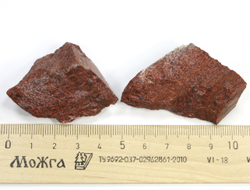 Анальцимолит, коллекционный образец  в ассортименте, Хакассия (35-45 мм, 32-37 г) №21357