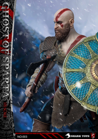ПРЕДЗАКАЗ - Кратос (God of War, 2018) - Коллекционная ФИГУРКА 1/6 Spartan (NO003) - SHARKTOYS & SWTOYS ?ЦЕНА: 17700 РУБ.?
