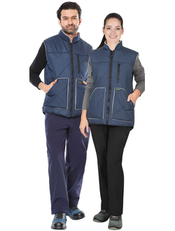 Жилет ЕВРОПА (удлиненный) утепленный, цвета в ассортименте