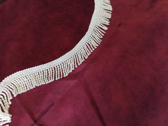 Шторы комплект спальное место бордо (БРУНО)