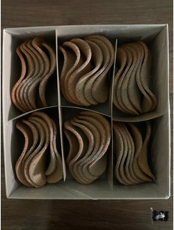 Гренки ржан. "ВОЛНИСТЫЕ" с ЧЕСНОКОМ 0,9 кг.