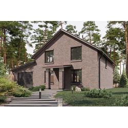 Двухэтажный дом с четырьмя спальнями 152.88 м² (S39)