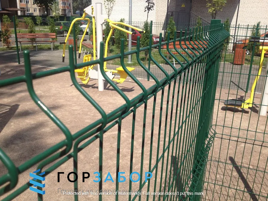 3D ограждение для детской площадки