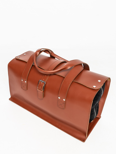 Кожаная дорожная сумка Gavardo Premium red (арт. 
4043-53)