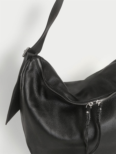 (АРТИКУЛ: 10077/1/1) СУМКА БОЛЬШАЯ, НАТУРАЛЬНАЯ КОЖА, ЧЕРНАЯ, ШИРОКИЙ РЕМЕНЬ ЧЕРЕЗ ПЛЕЧО