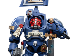 Сержант-Терминатор Ультрамаринов (Warhammer 40k) - КОЛЛЕКЦИОННАЯ ФИГУРКА 1/18 Ultramarines Terminators Sergeant Bellan (JT6663) - JOYTOY