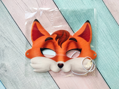 Кукольный театр. Маска "Лисичка"