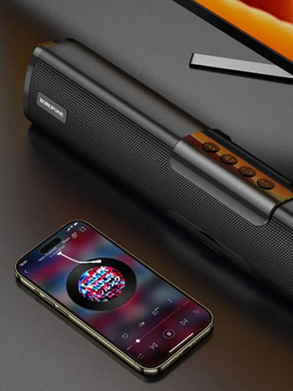Портативная акустика Borofone BP11 Popular Серая