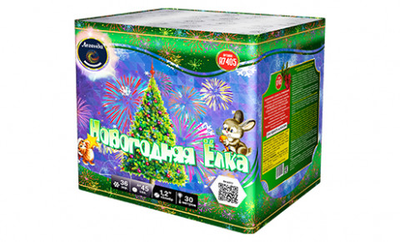Батарея салютов НОВОГОДНЯЯ ЁЛКА (1,2" / 36 залпов)