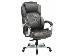 Кресло руководителя Бюрократ T-9915/BLACK черный кожа/кожзам