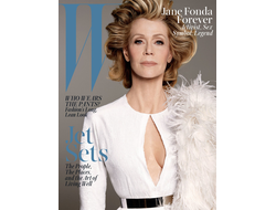 W magazine June-July 2015 Jane Fonda Cover, Иностранные журналы в Москве, Art Magazine, Intpressshop